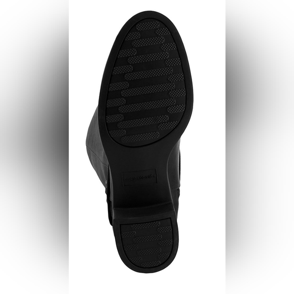 WOMEN'S EASY STREET JEWEL BLACK X-TRA WIDE CALF RIDING BOOTS (SIZE 9) - Picture 2 of 6